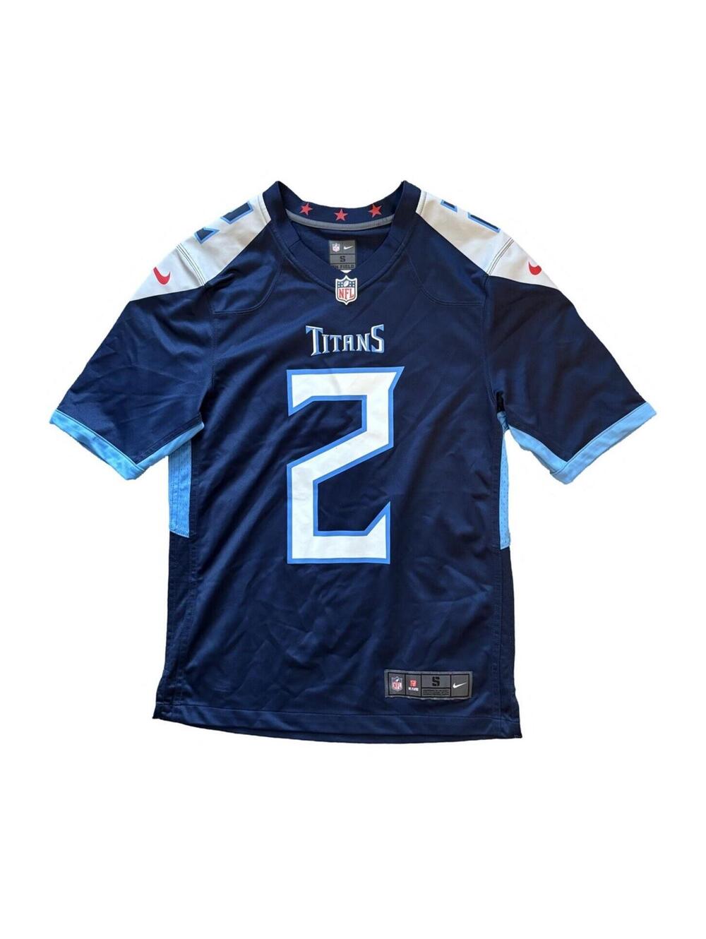 Nike Tennessee Titans Julio Jones #2 NFL Jersey On Field Men's Size Small
